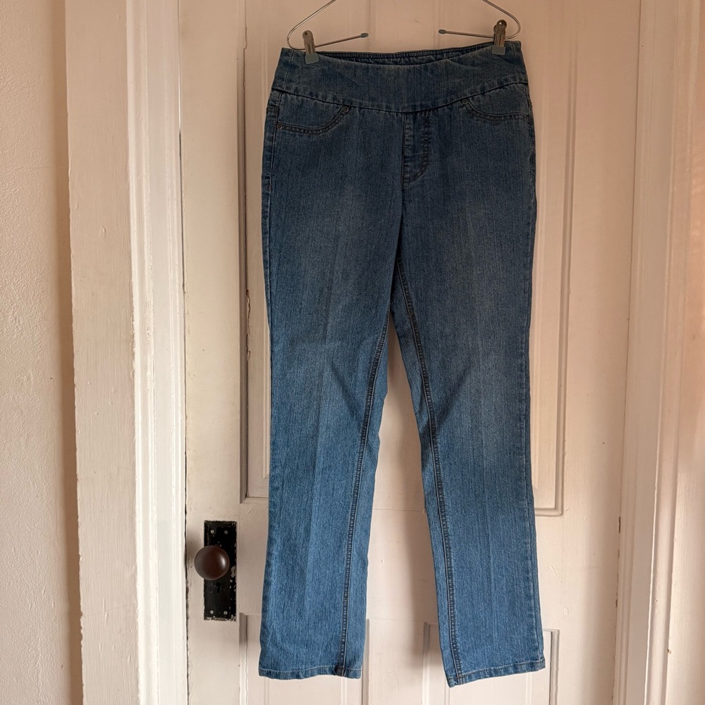 Soft Surroundings comfy pull on Classic Blue Women’s Jean size xs